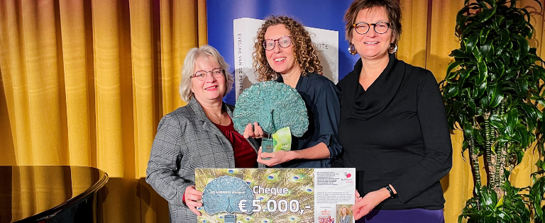 Eveline van de Putte ontvangt Jo Visser Award 2024