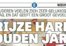 Vandaag in de Telegraaf: Grijze haren, gouden jaren